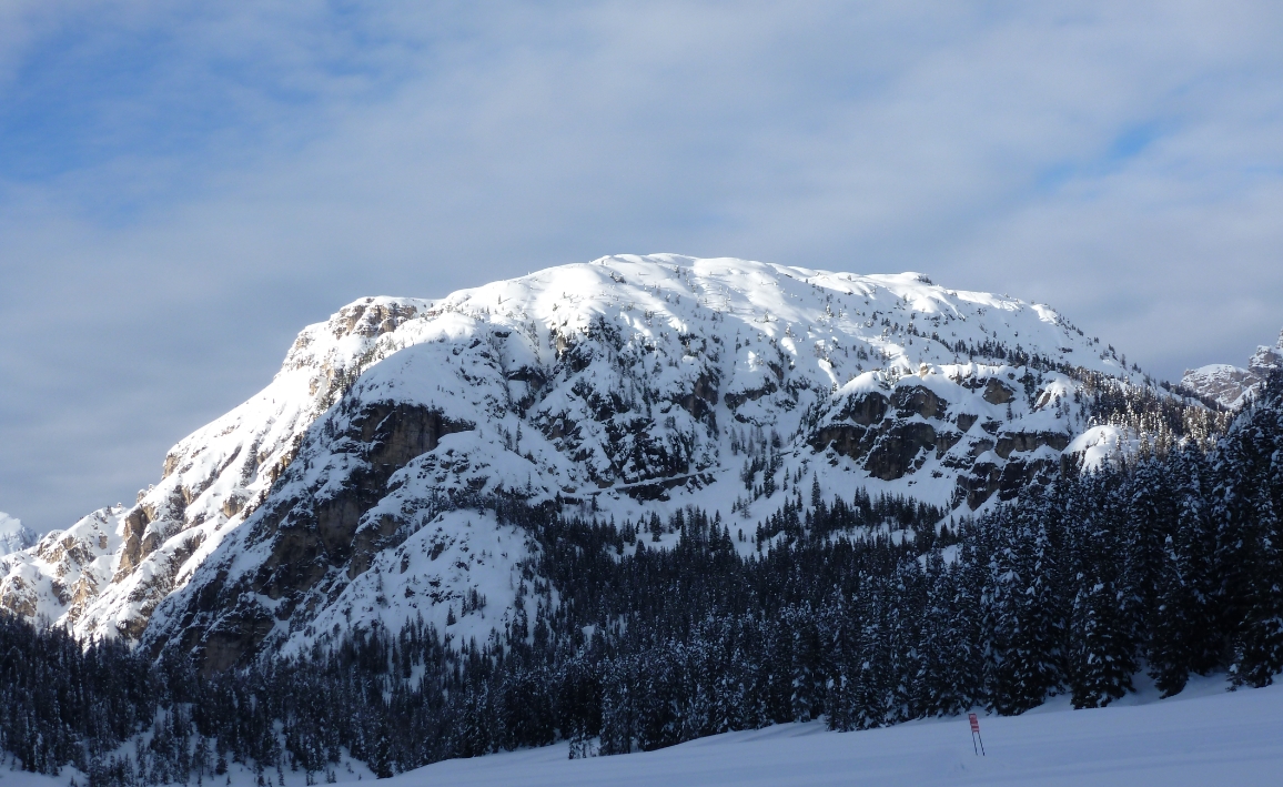 Monte Piana con la neve